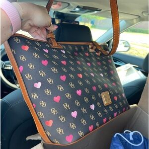 Dooney & Bourke heart tote